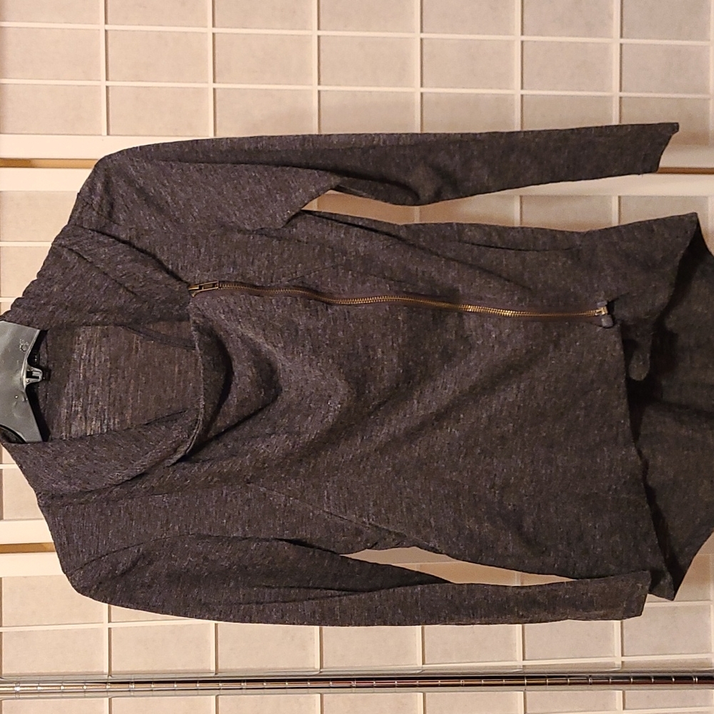 Gray casual jacket